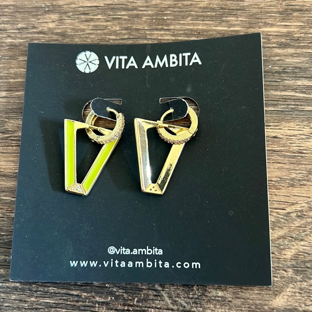 Vita Ambita Gold Earrings
